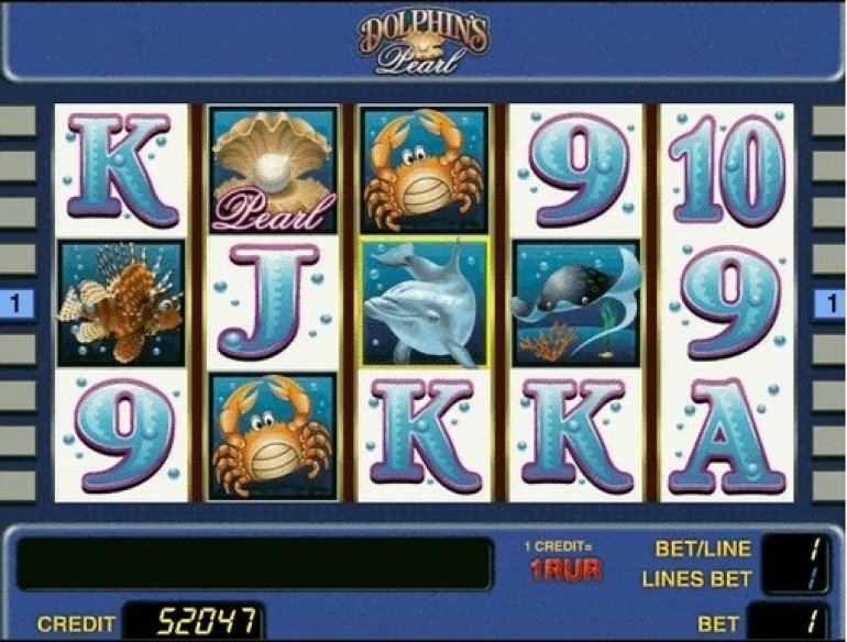 Скриншот игрового автомата Dolphin’s Pearl