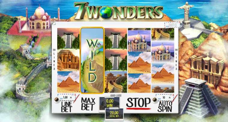 Видео покер 7 Wonders демо-игра