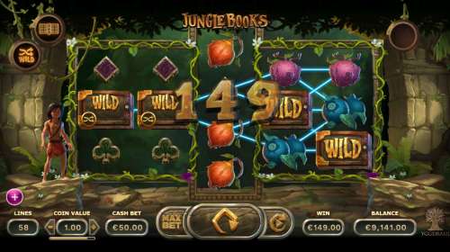Jungle Books (Yggdrasil Gaming) обзор