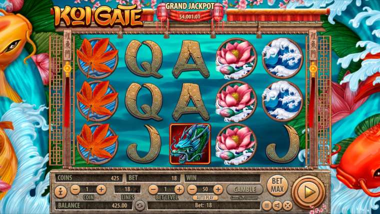 Видео покер Koi Gate демо-игра