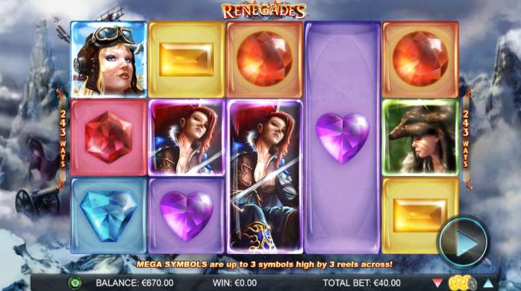 Видео покер Renegades демо-игра