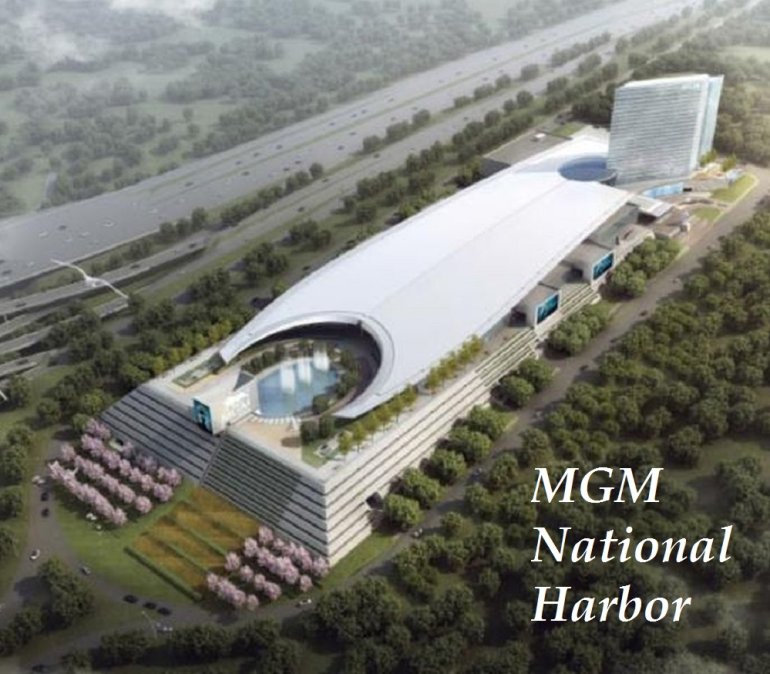 Комплекс MGM National Harbor вид сверху