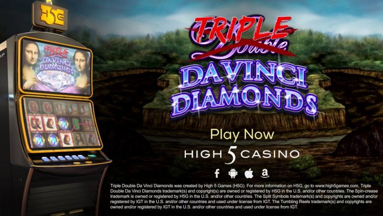 Игровой автомат Triple Double Da Vinci Diamonds