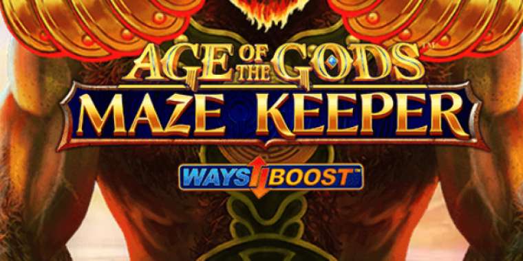 Онлайн слот Age Of The Gods Maze Keeper играть