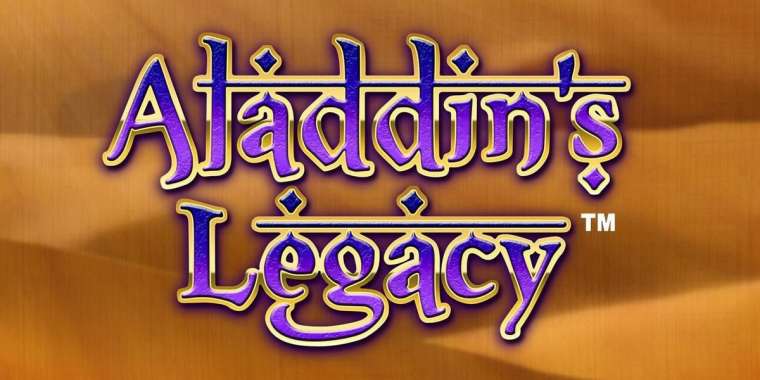 Онлайн слот Aladdin’s Legacy играть