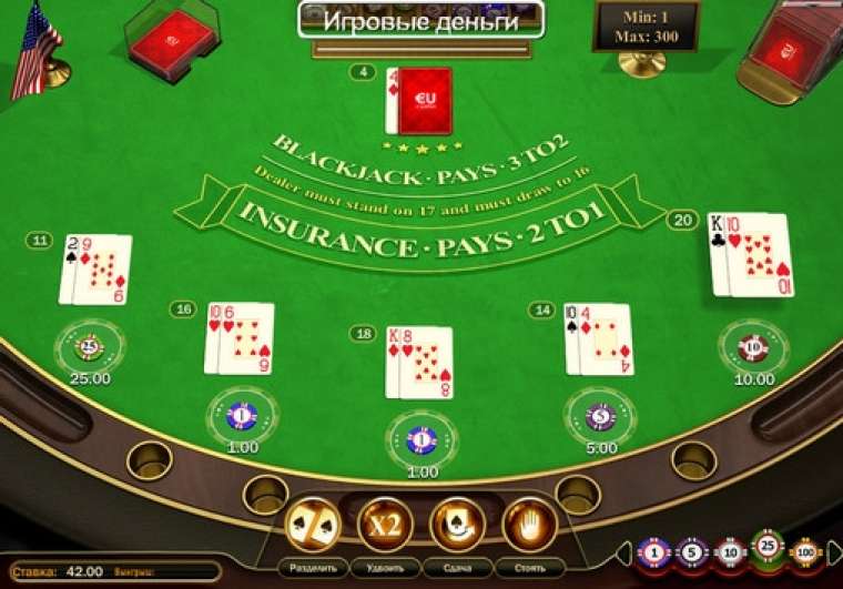 Видео покер American Blackjack Turbo демо-игра