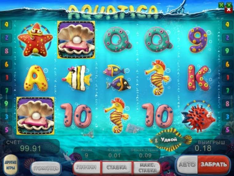 Видео покер Aquatica демо-игра