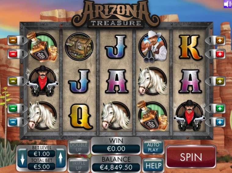 Онлайн слот Arizona Treasure играть