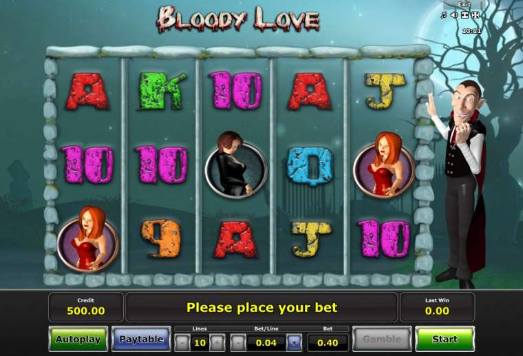 Видео покер Bloody Love демо-игра