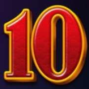 Символ 10 в Lanterns & Lions: Hold & Win
