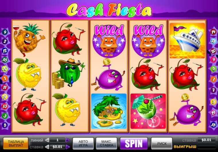 Видео покер Cash Fiesta демо-игра