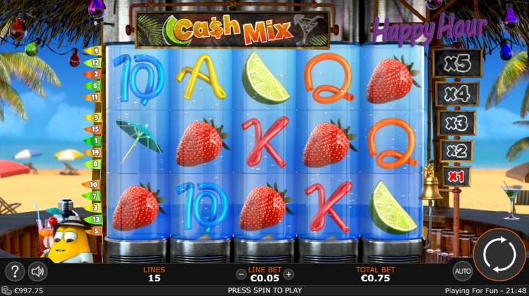Видео покер Cash Mix демо-игра