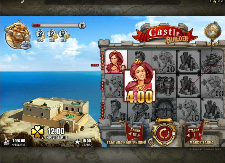 Онлайн слот Castle Builder играть