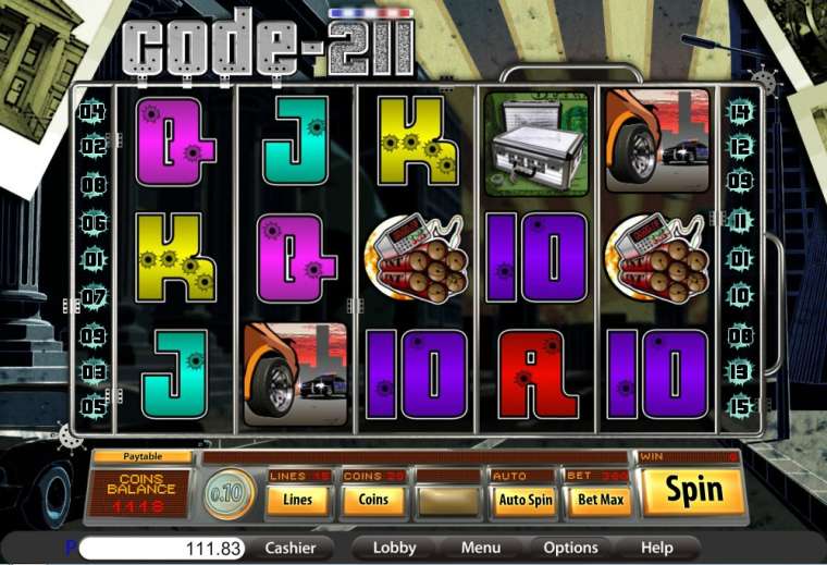 Видео покер Code 211 демо-игра