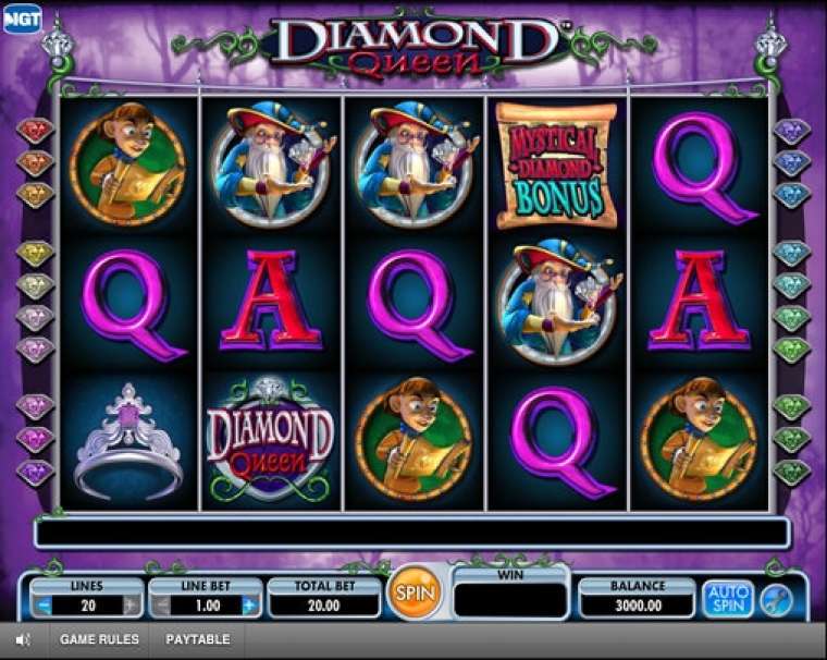 Онлайн слот Diamond Queen играть