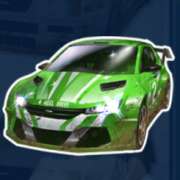 Символ Зелёный автомобиль в Rally 4 Riches