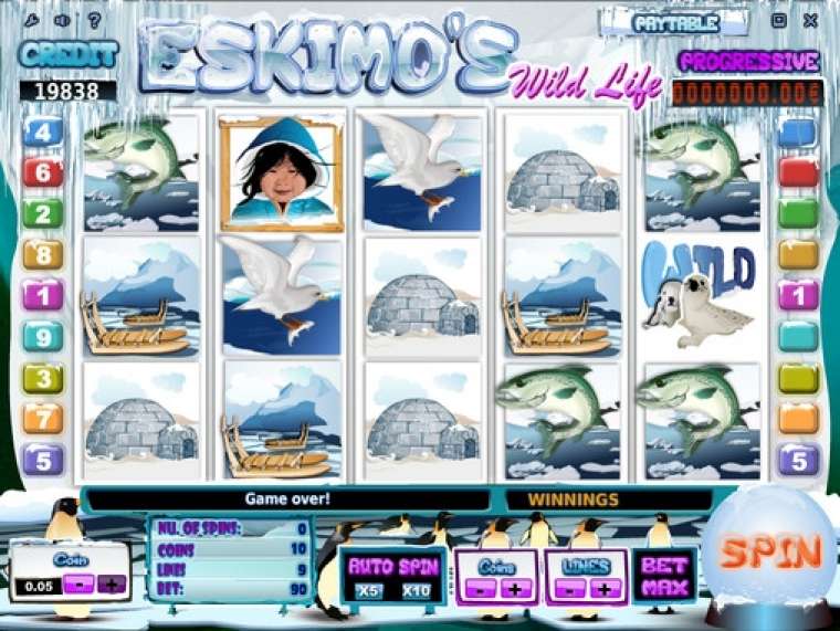 Видео покер Eskimo’s Wild Life демо-игра