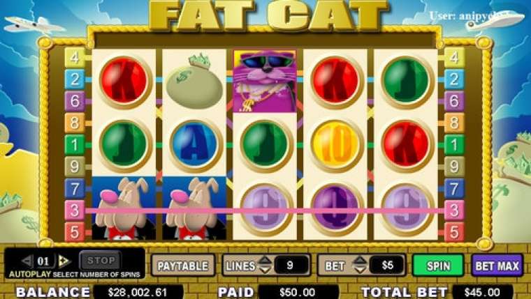 Онлайн слот Fat Cat играть