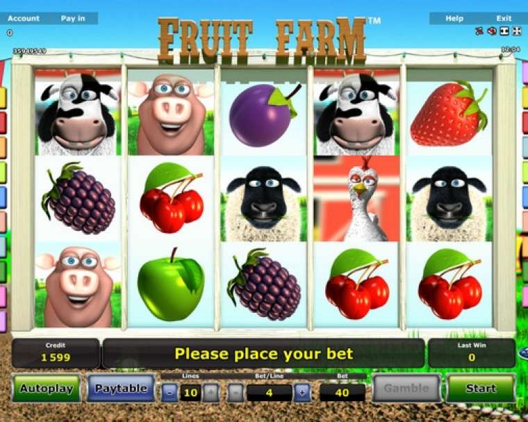 Онлайн слот Fruit Farm играть