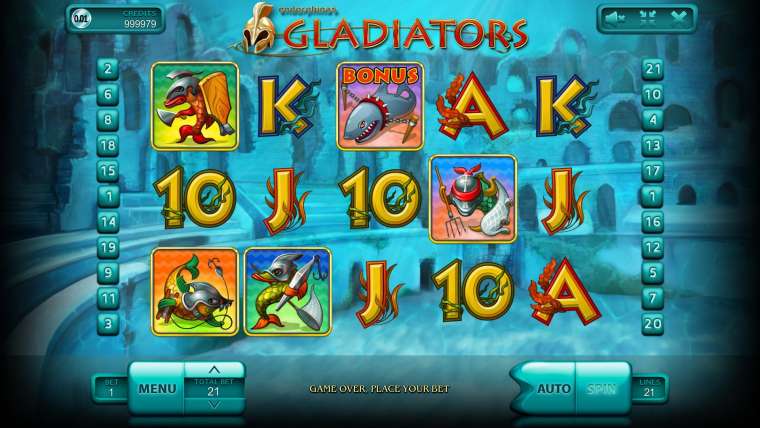 Онлайн слот Gladiators играть