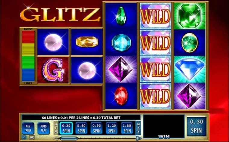 Видео покер Glitz демо-игра