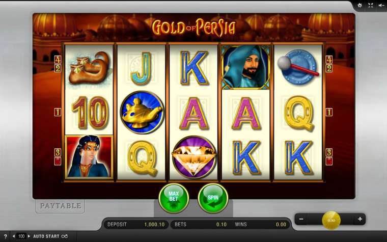 Онлайн слот Gold of Persia играть