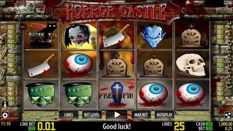 Онлайн слот Horror Castle играть