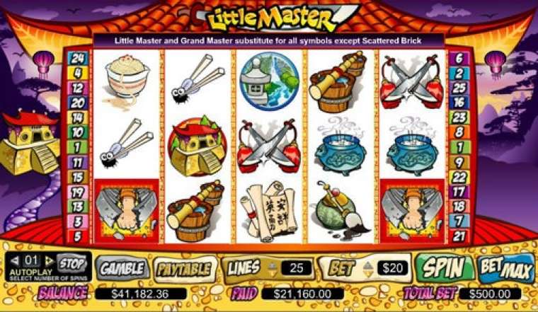 Видео покер Little Master демо-игра