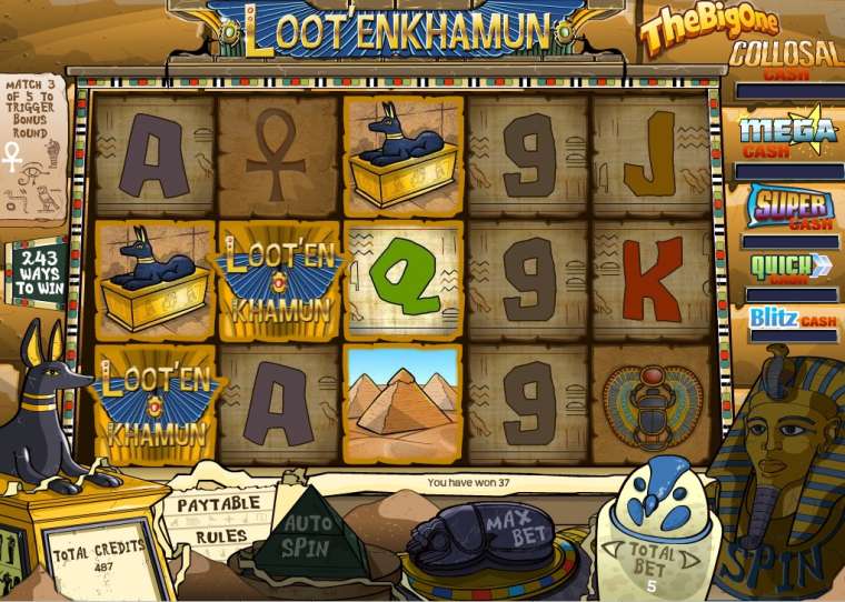 Видео покер Loot’En Khamun демо-игра