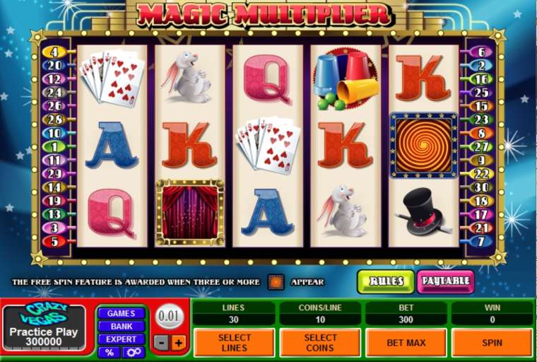 Видео покер Magic Multiplier демо-игра