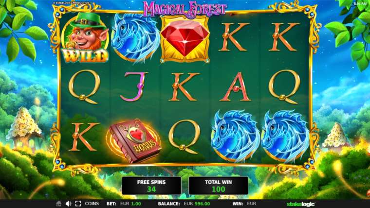 Видео покер Magical Forest демо-игра