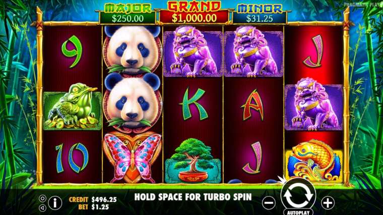 Видео покер Panda’s Fortune демо-игра