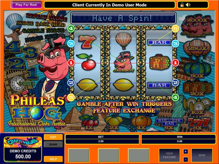Видео покер Phileas Hog демо-игра