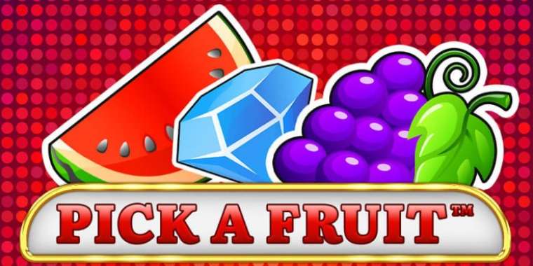 Видео покер Pick a Fruit демо-игра