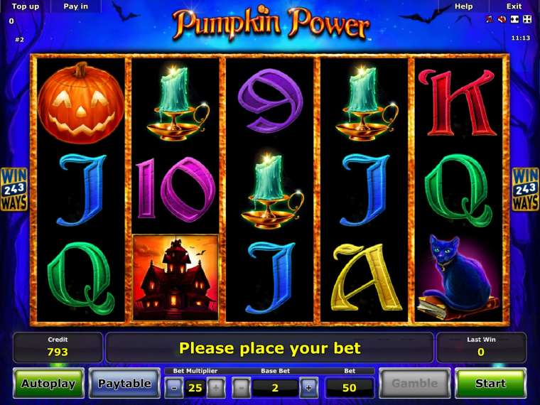 Онлайн слот Pumpkin Power играть