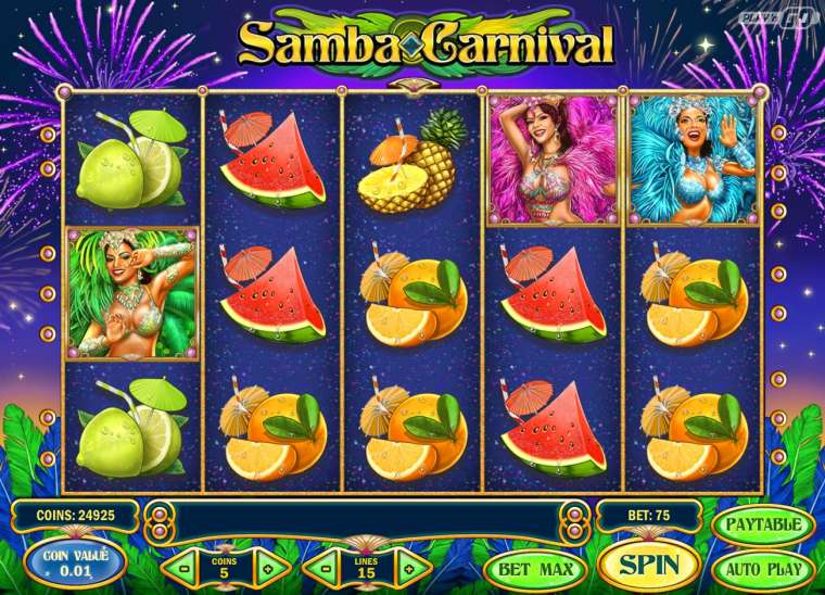 Онлайн слот Samba Carnival играть