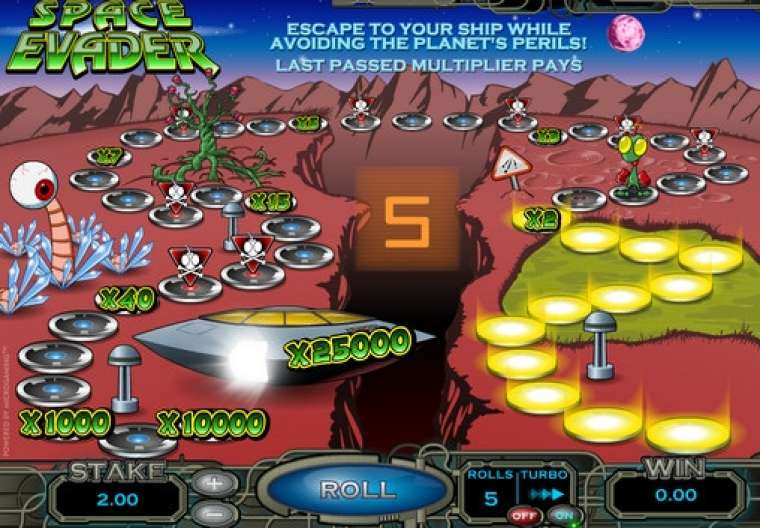 Видео покер Space Evader  демо-игра