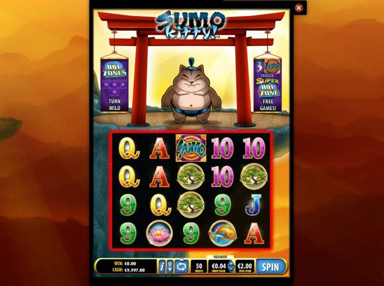 Онлайн слот Sumo Kitty играть
