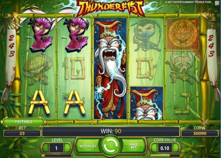 Онлайн слот Thunderfist играть