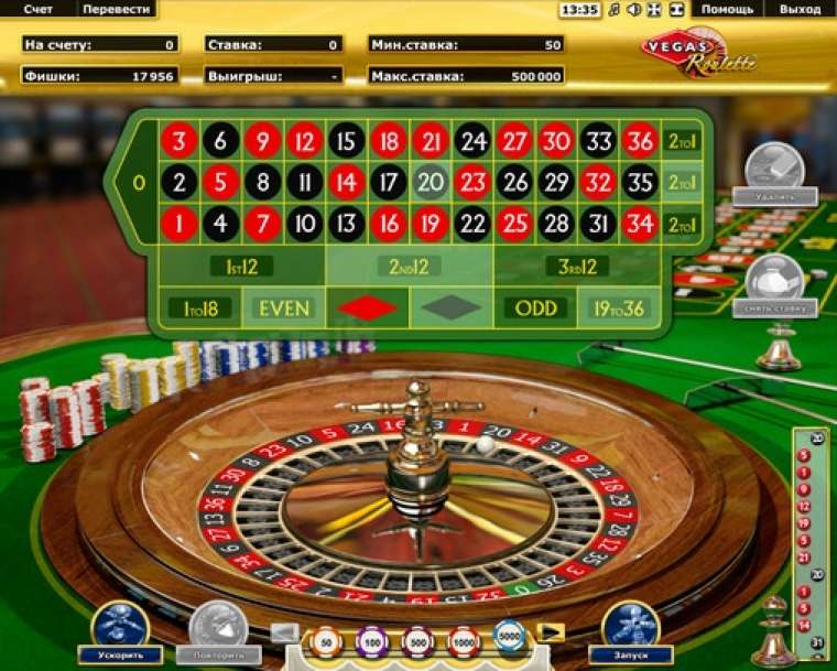 Онлайн слот Vegas Roulette играть