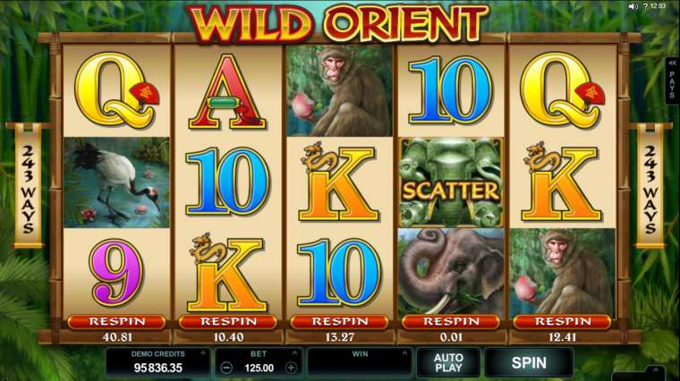 Видео покер Wild Orient демо-игра