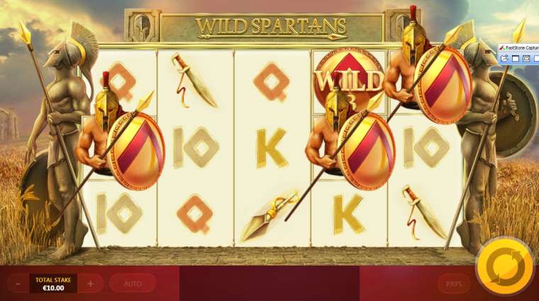 Онлайн слот Wild Spartans играть