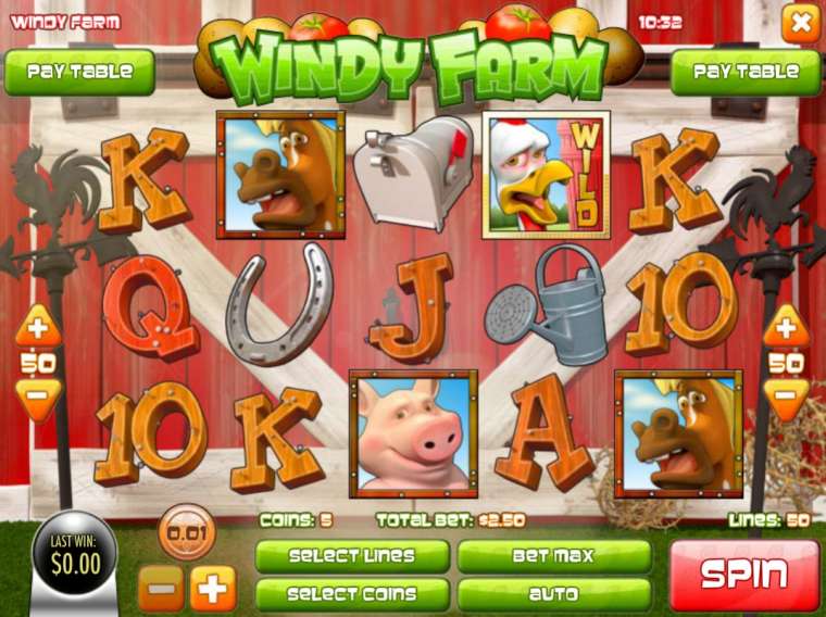 Видео покер Windy Farm демо-игра