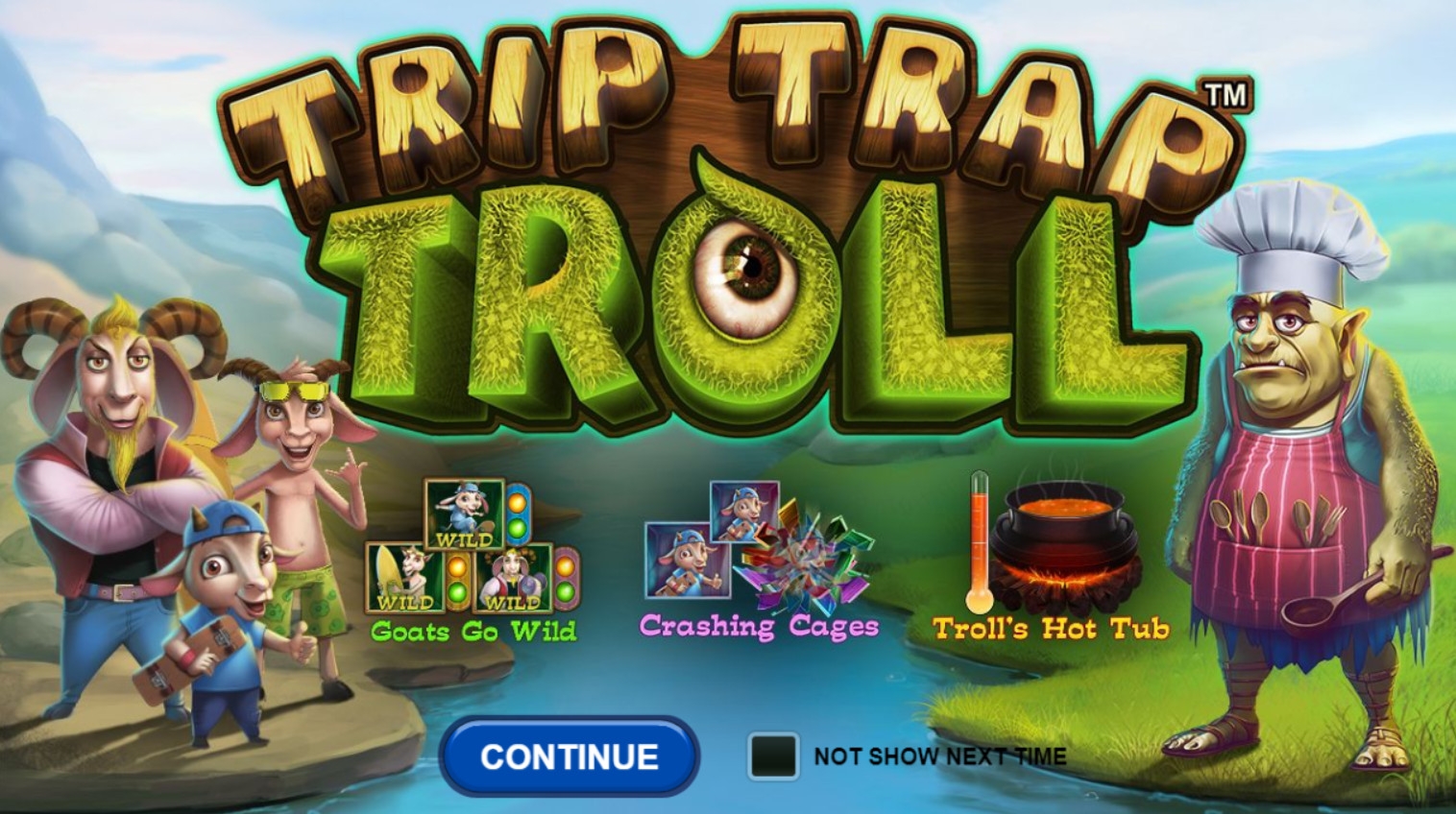 Trip Trap Troll video slot